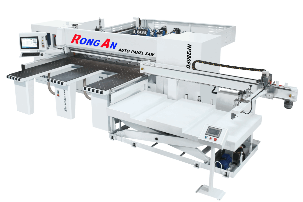 Side Automatic Feeding Computer Reciprocating Saw - High-Efficiency Wood Panel Cutting Equipment - Shanghai RongAn Woodworking Machinery Co., Ltd.