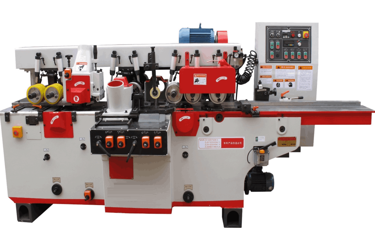 Five-Axis Four-Side Planer - High-Precision Wood Panel Processing Equipment