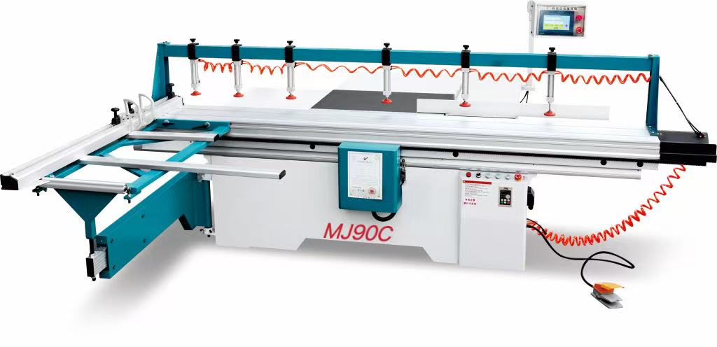 CNC Precision Panel Saw | Moving Fence Panel Saw | MJ90C Woodworking Cutting Machine